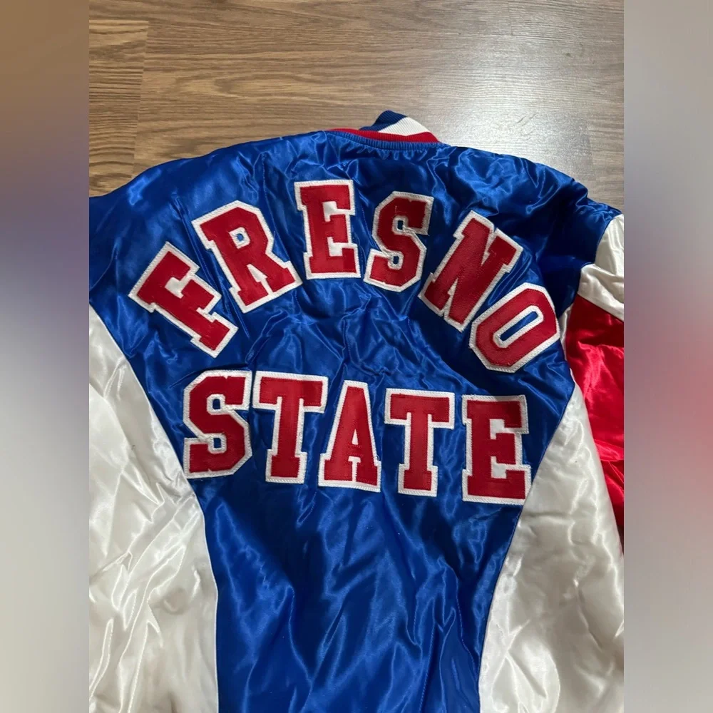 Vintage Fresno State Softball Bomber Jacket - Picture 8 of 8